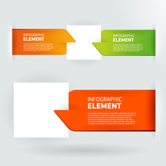 modern number list infographic banner