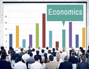 Economics Financial Growth Change Graph Concept