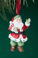 father christmas statue.