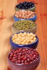 collection of legumes
