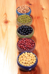collection of legumes