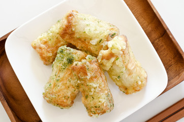 ちくわの磯辺揚げ