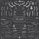 Chalkboard Clipart Set