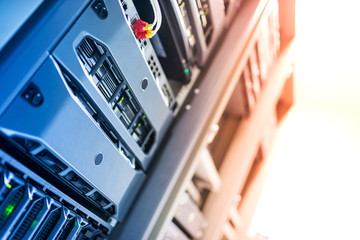 Storage servers in data room Domestic Room