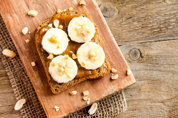 Peanut butter sandwich