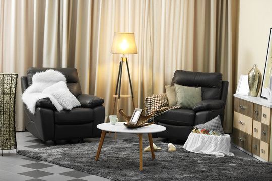 Stylish comfortable living room