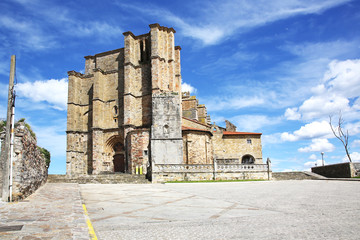 Church of Santa María de la Asuncion Castro Urdiales Cantabria Spain