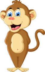 cute monkey cartoon