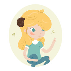 Cute horoscope - aries.