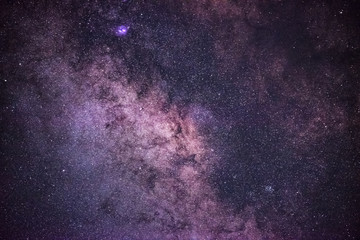 The center of the milky way galaxy, Night sky, Milky way close-up