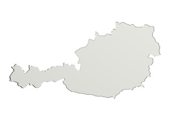 Fototapeta premium Austria map
