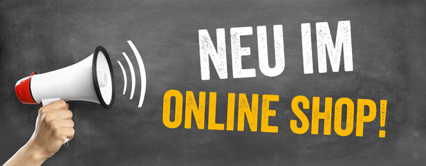 Neu im Onlineshop