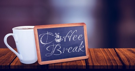 Composite image of chalkboard