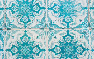 portugal azulejos closeup