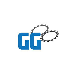 gg alphabet with 2 gears