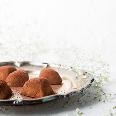 Handmade candies Tiramisu 
