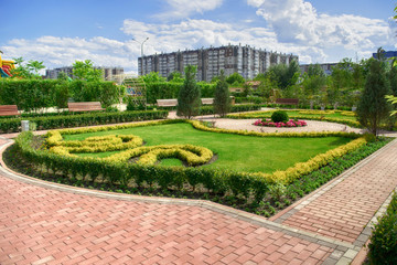 солнечный день в парке