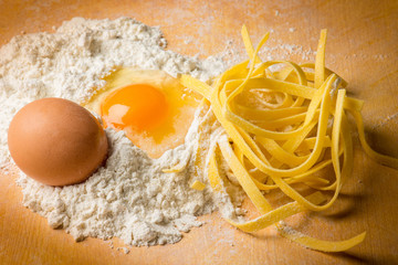 homemade pasta ingredients