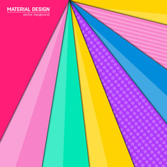 Vector material design background.
