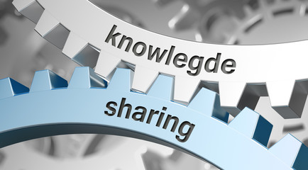 knowledge sharing / Cogwheel - 108338488
