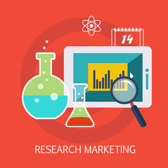 Research Marketing Concept Art