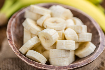 Chopped Bananas