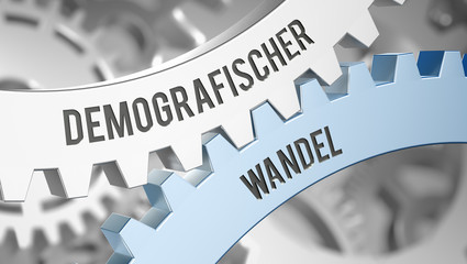 Demografischer  Wandel - obrazy, fototapety, plakaty