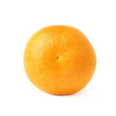 Fresh juicy grapefruit isolated over the white background