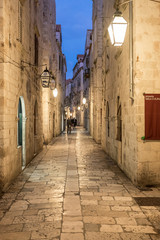 Fototapeta na wymiar Straßen von Dubrovnik