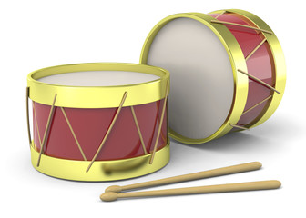 Obraz na płótnie Canvas Drum - 3D