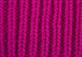 Розовая вязаная ткань