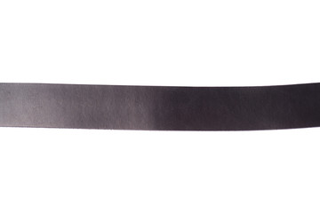 Obraz premium Leather belt isolated over the white background