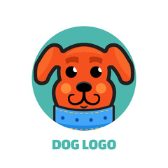 Dog Walker logo. Dog logo. Logo veterinarian clinic, pet shop lo