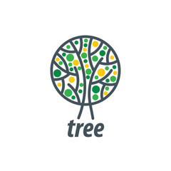 vector logo tree