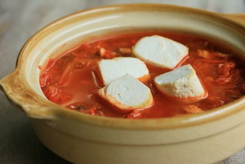kimchi soup - korean food