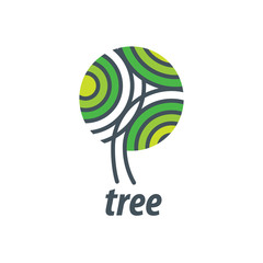 vector logo tree