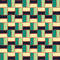 Vector modern seamless colorful geometry pattern, color abstract geometric background, pillow multicolored print, retro texture, hipster fashion design