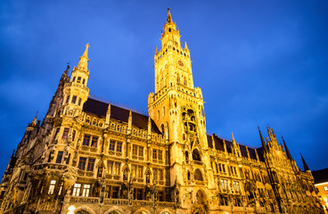Fototapeta premium munich city hall