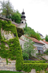 Prague. Spring. Blossom. the Castle Gardens, terraced gardens.