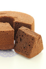 ココアシフォンケーキ