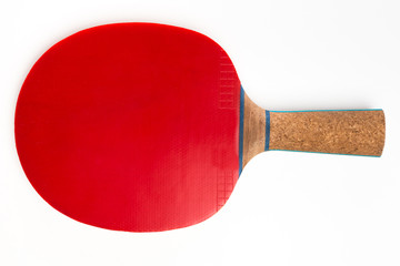 Table Tennis Racket isolated