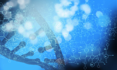 DNA research background