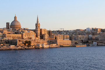 Fototapeta na wymiar Valletta, Capital City, Republic of Malta 