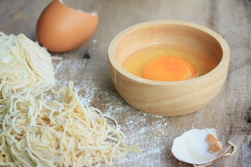 noodles egg