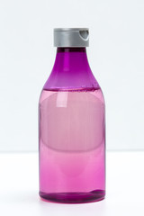 Cosmetic containers isolated on white