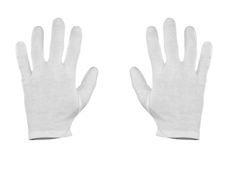 White gloves - obrazy, fototapety, plakaty