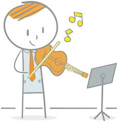 Playing Violin