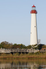 Lighthouse on the Atlantic Coast