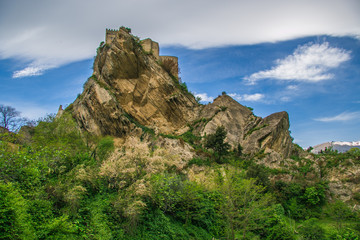 Veduta panoramica di Roccascalegna in Abruzzo