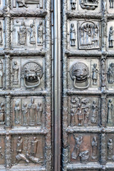 The door to St. Sophia Cathedral